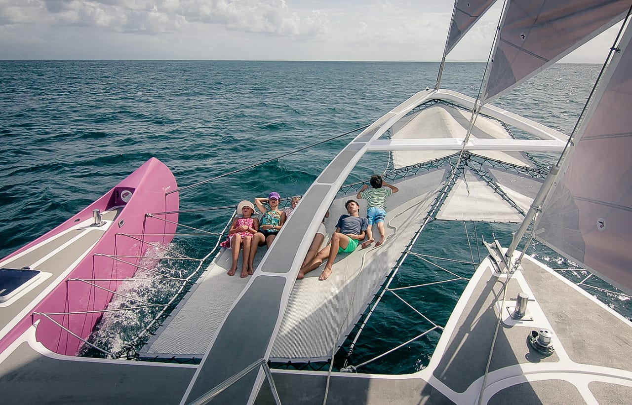 Bali Yachts - Katamaran On Board in Bali