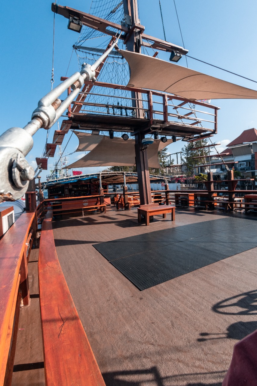 Bali Yachts - Old Style Boat On Board1 in Bali