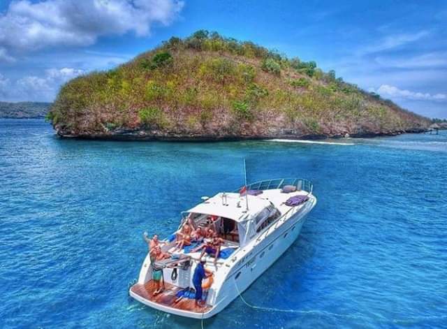 Bali Yachts - Tailored Bali Itineraries - Yacht9 Drone1 in Bali